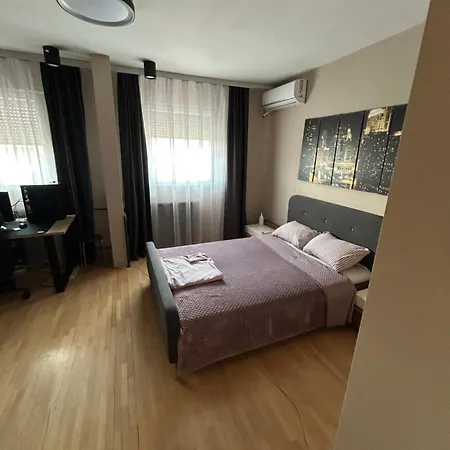 Stylish In Aerodrom, 4 Guests Апартаменты Скопье